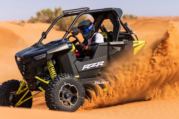 Polaris RZR 1000cc desert buggy experience in Dubai